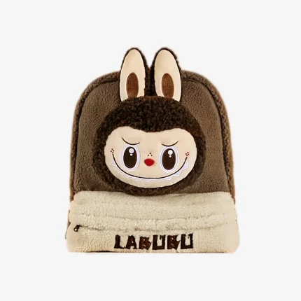 Mochila bereber de forro marrón polar