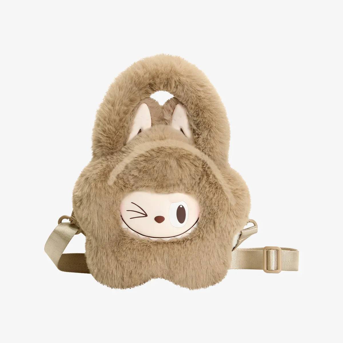 labubú Bolso Marrón Monstruo (3) labubú Bolso Marrón Monstruo