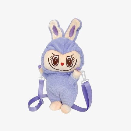 labubú azul Bolso