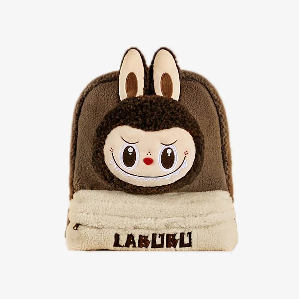 labubuo Mochila bereber de forro marrón polar labubuo Mochila bereber de forro marrón polar