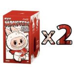 labubú Cara de vinilo de la serie 2 piezas Coca Cola